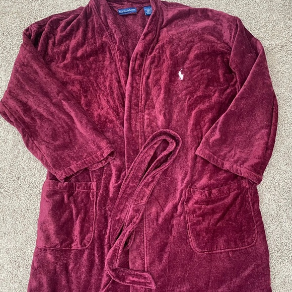 Polo Ralph Lauren Long Robe - Picture 1 of 7